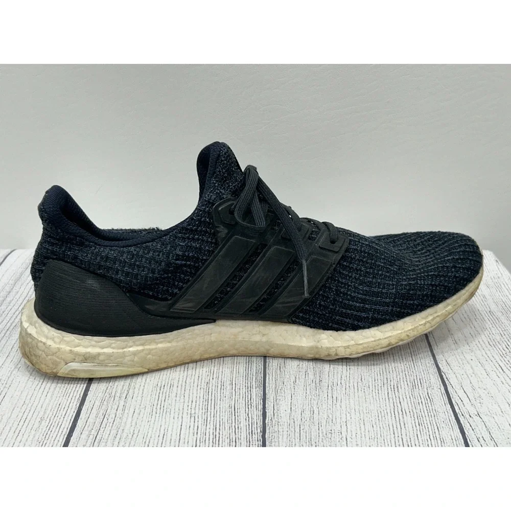 Adidas UltraBoost‎ Parley Sneakers Mens 11.5 Blue Knit Running Athletic